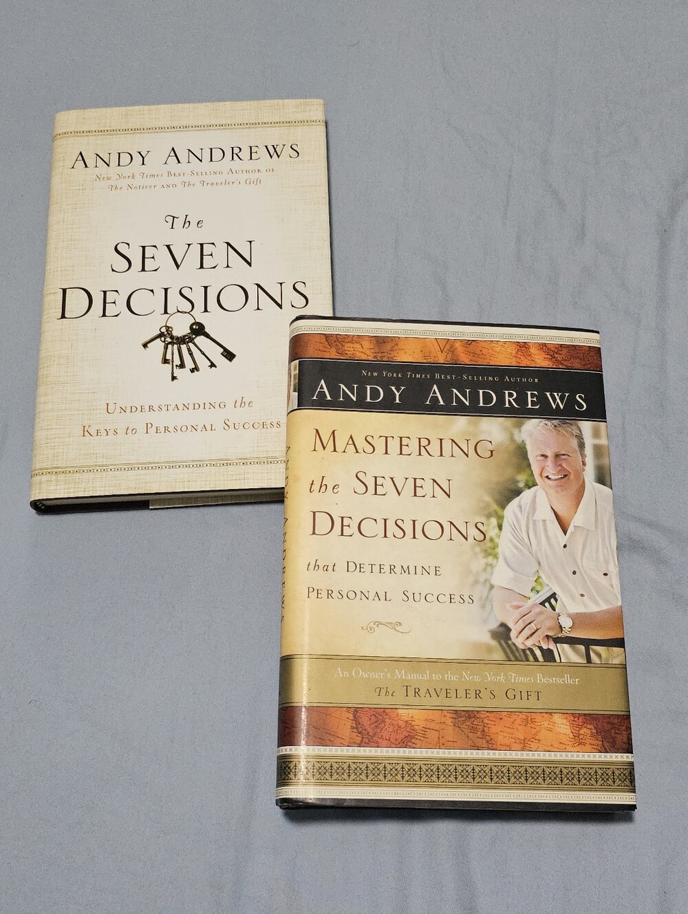 Andy Andrews The Seven Decisions & Mastering The Seven Decisions, 2 Books